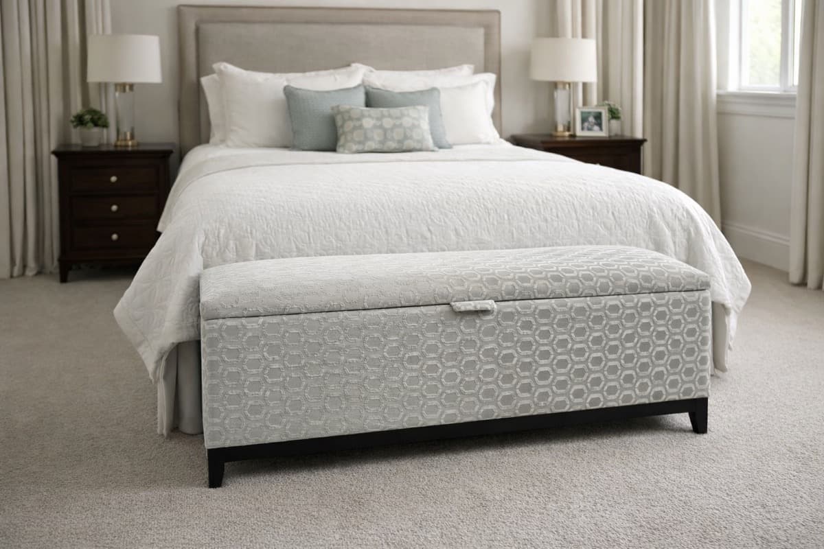 Nicola storage ottoman