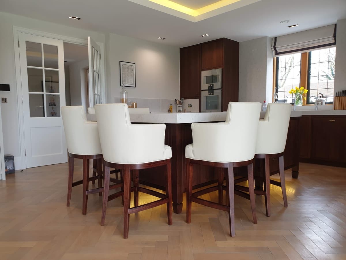 Open Arm Barstool - Carmen Barstools Gallery