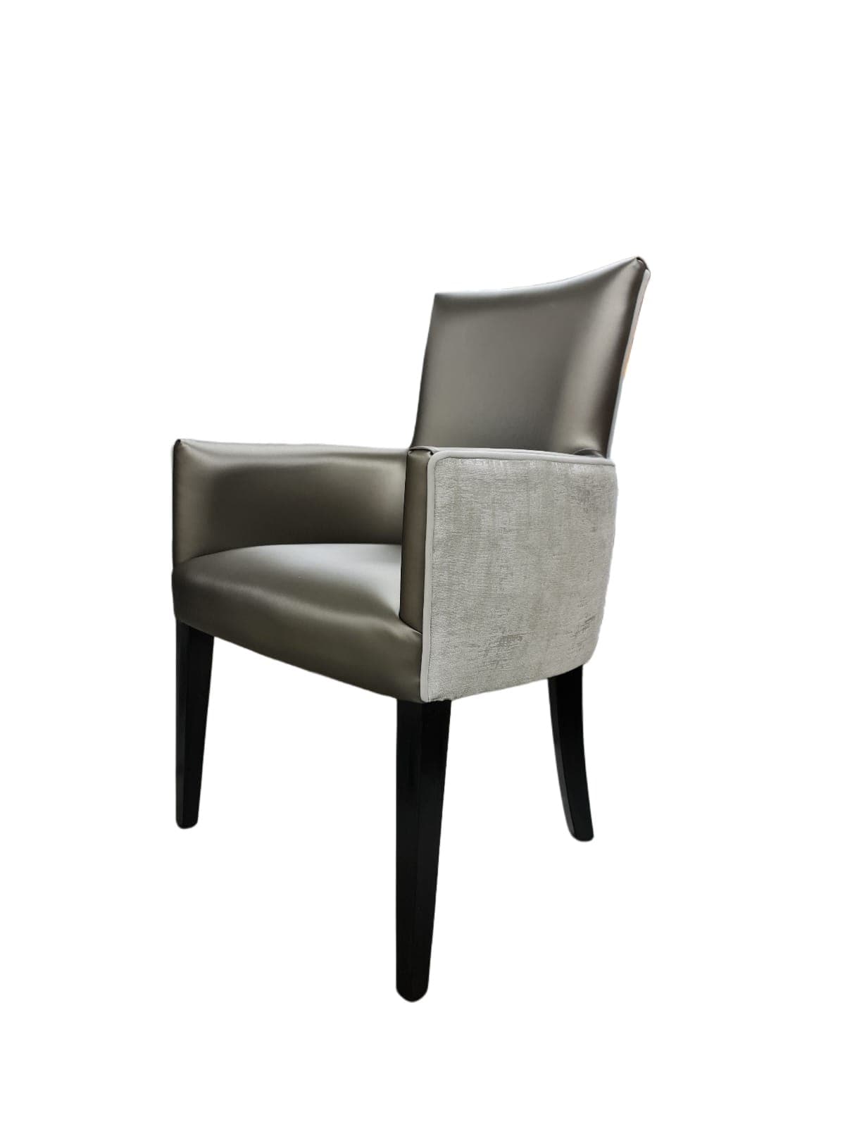 Structured Box Chair - Carmen Dining Chair Angle - Signature Furniture
