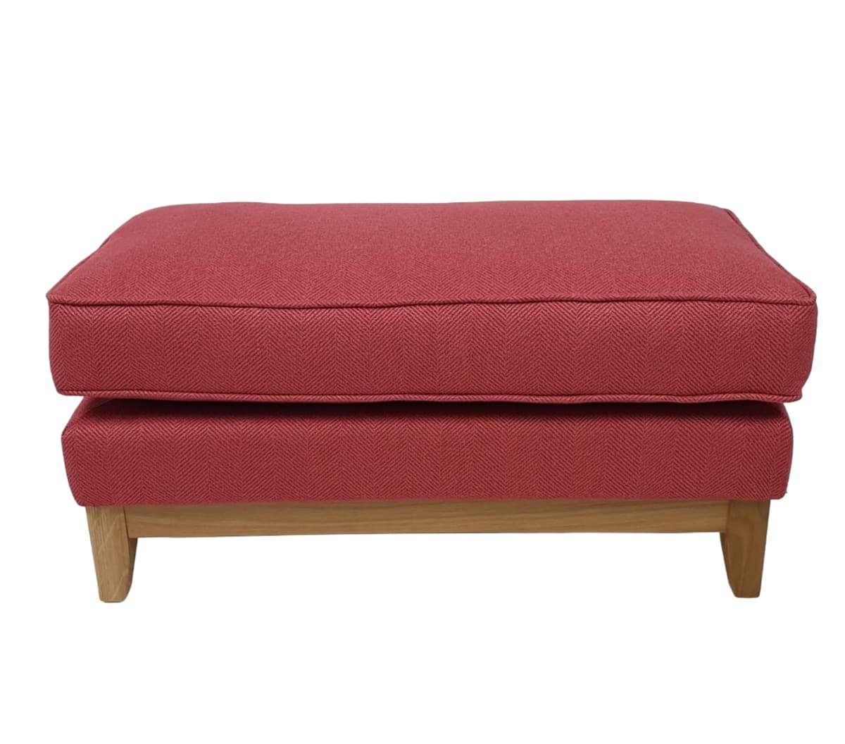 Overstuffed Footstool - Connaught Footstool Front - Signature Furniture. jpg
