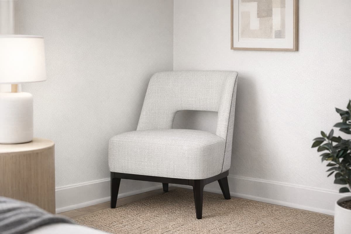Tapered Slipper Chair - Elsie Chair Gallery