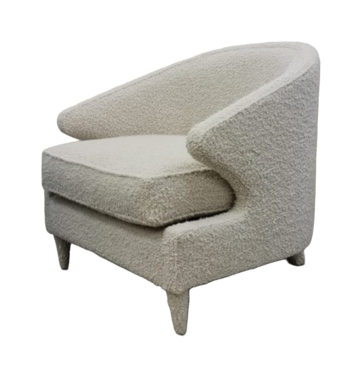 Curved Barrel Chair - Emily Occasional Chair 1 - Signature Furniture