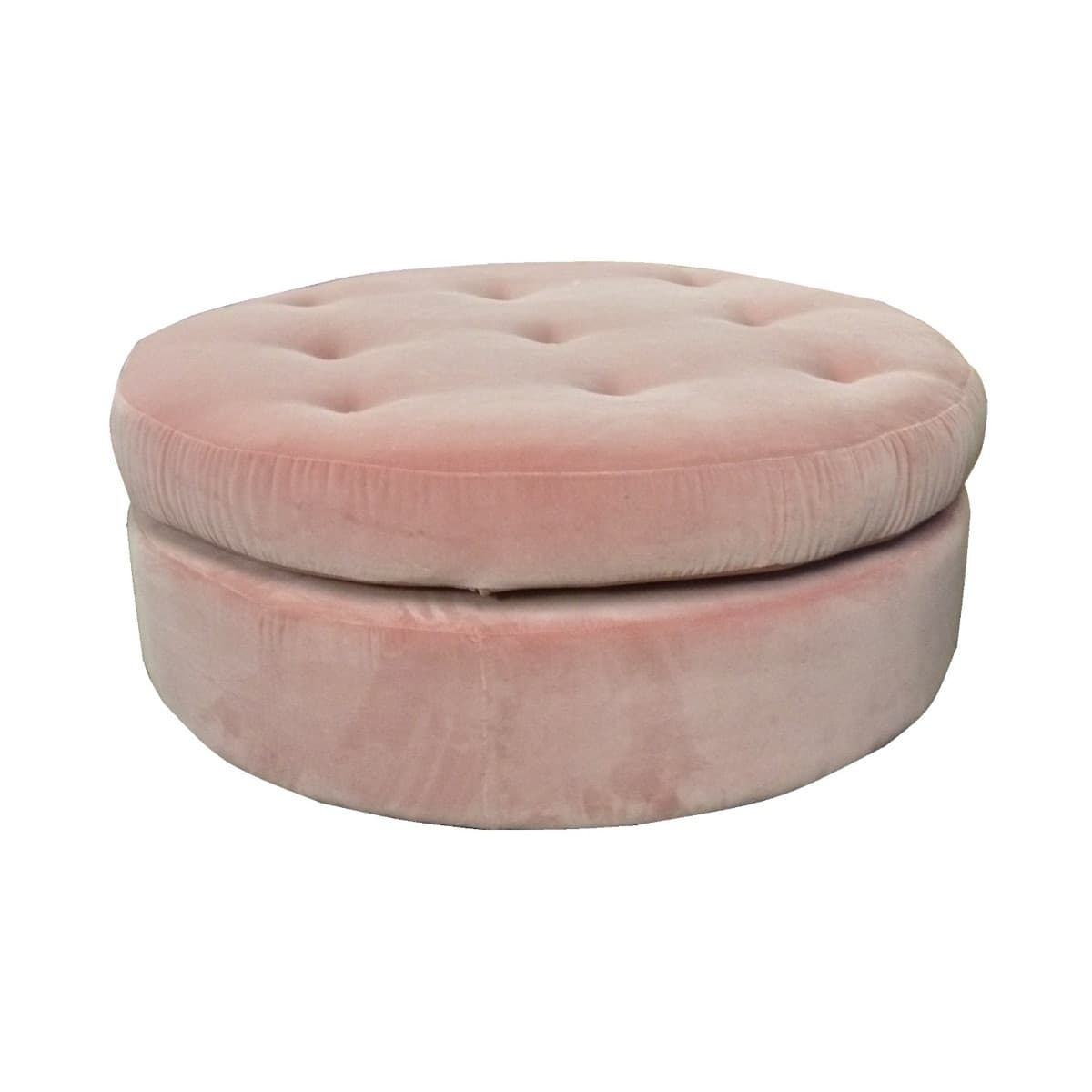 Tufted Drum Ottoman - Garda Footstool - Signature Furniture