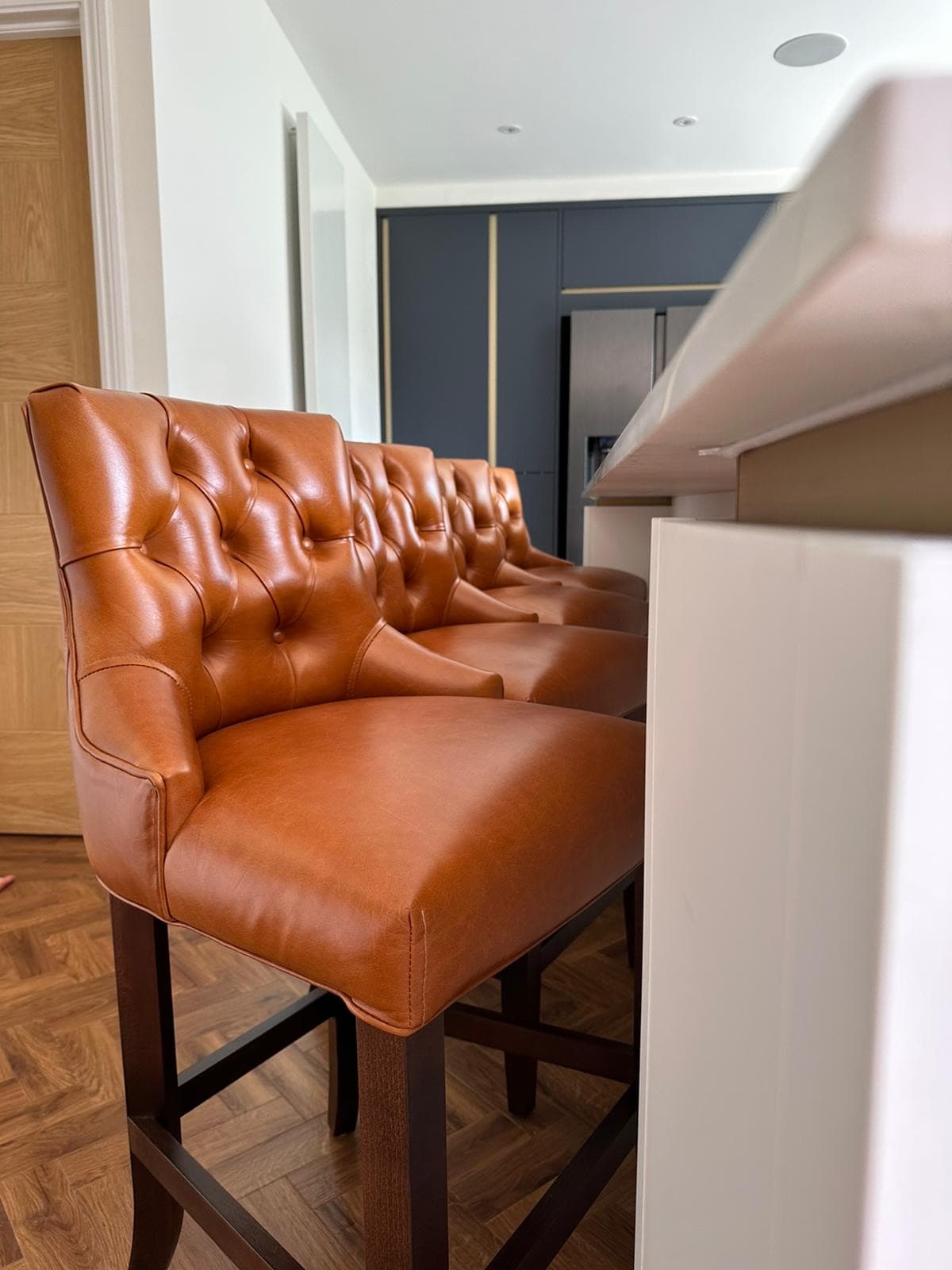 Button-Tufted Crystal Barstool - graphi 2