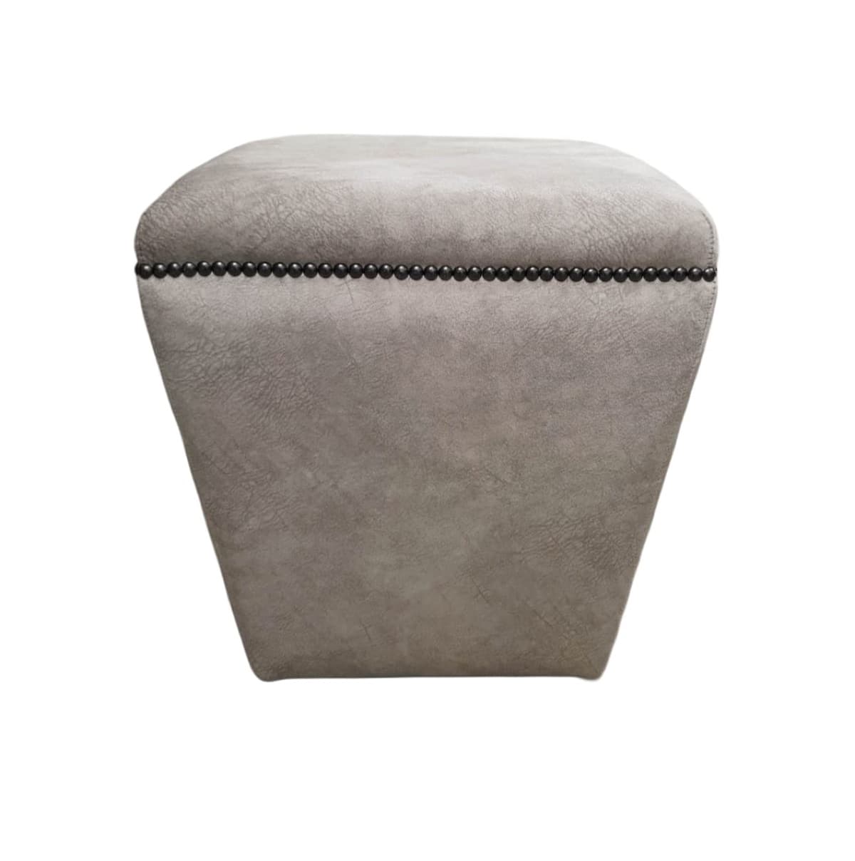 Tapered Cube Stool - Laver Footstool Front - Signature Furniture
