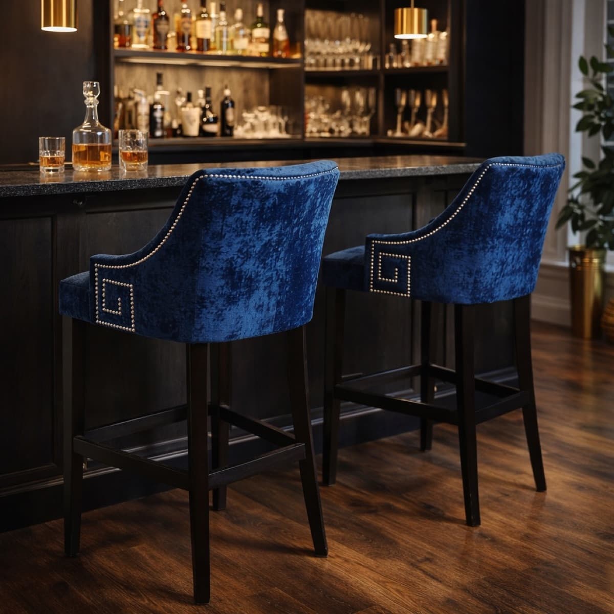 Low Slipper Barstool - Milan Barstool Gallery