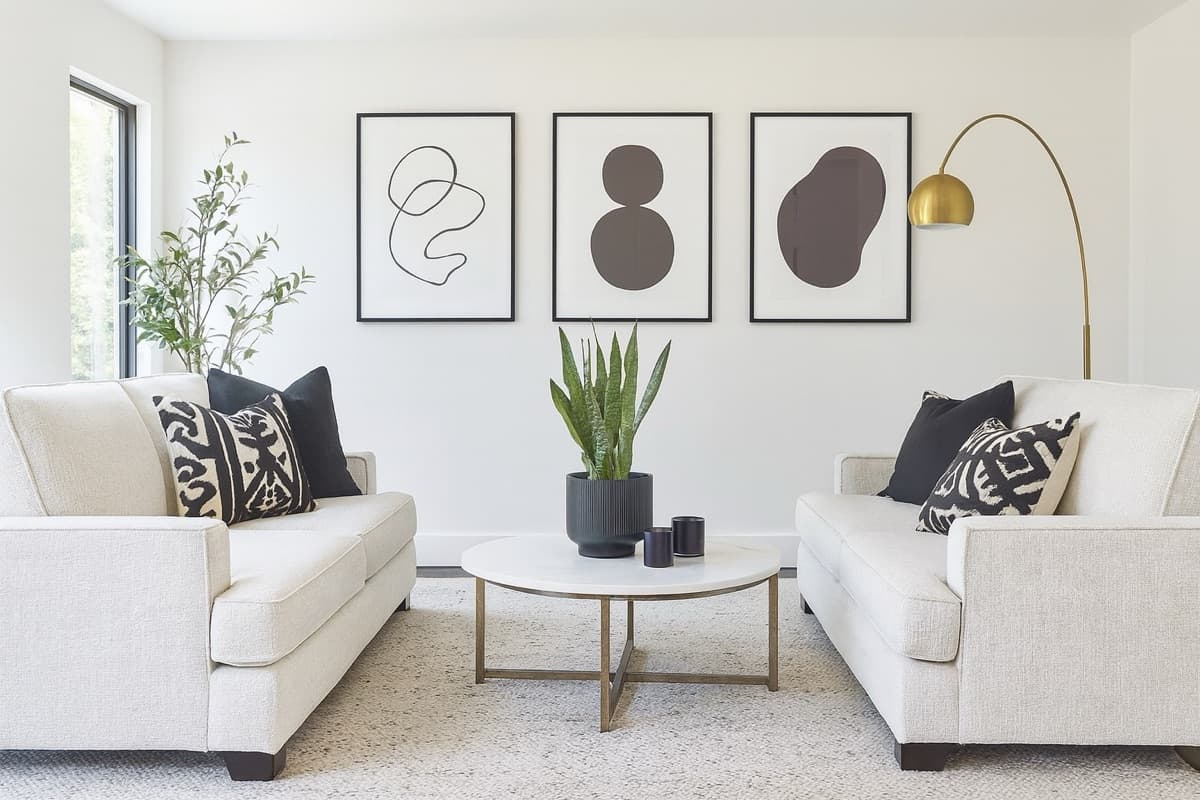 Scroll-Arm Classic Sofa - Murray Gallery