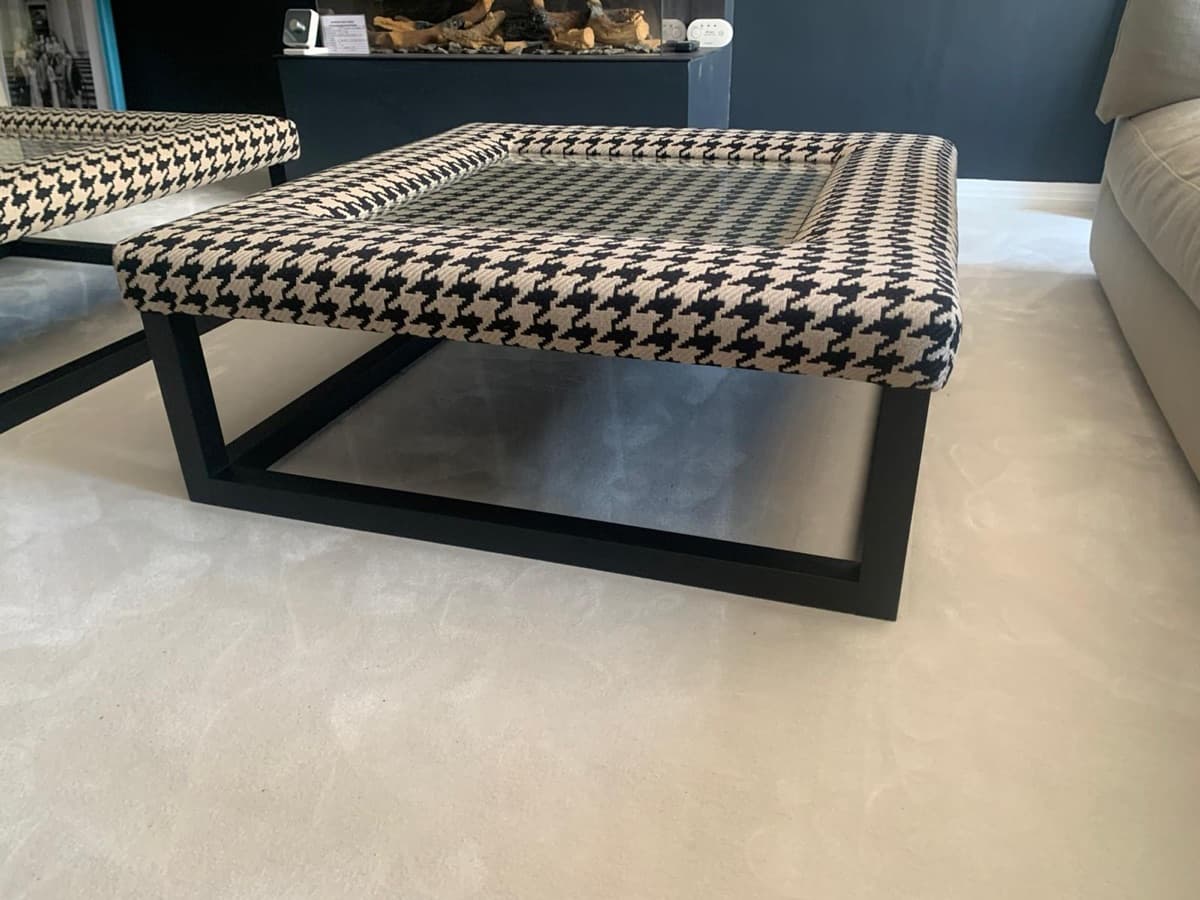 Wide Low-Profile Ottoman - Oakmont Footstool Gallery Signature Footstool.