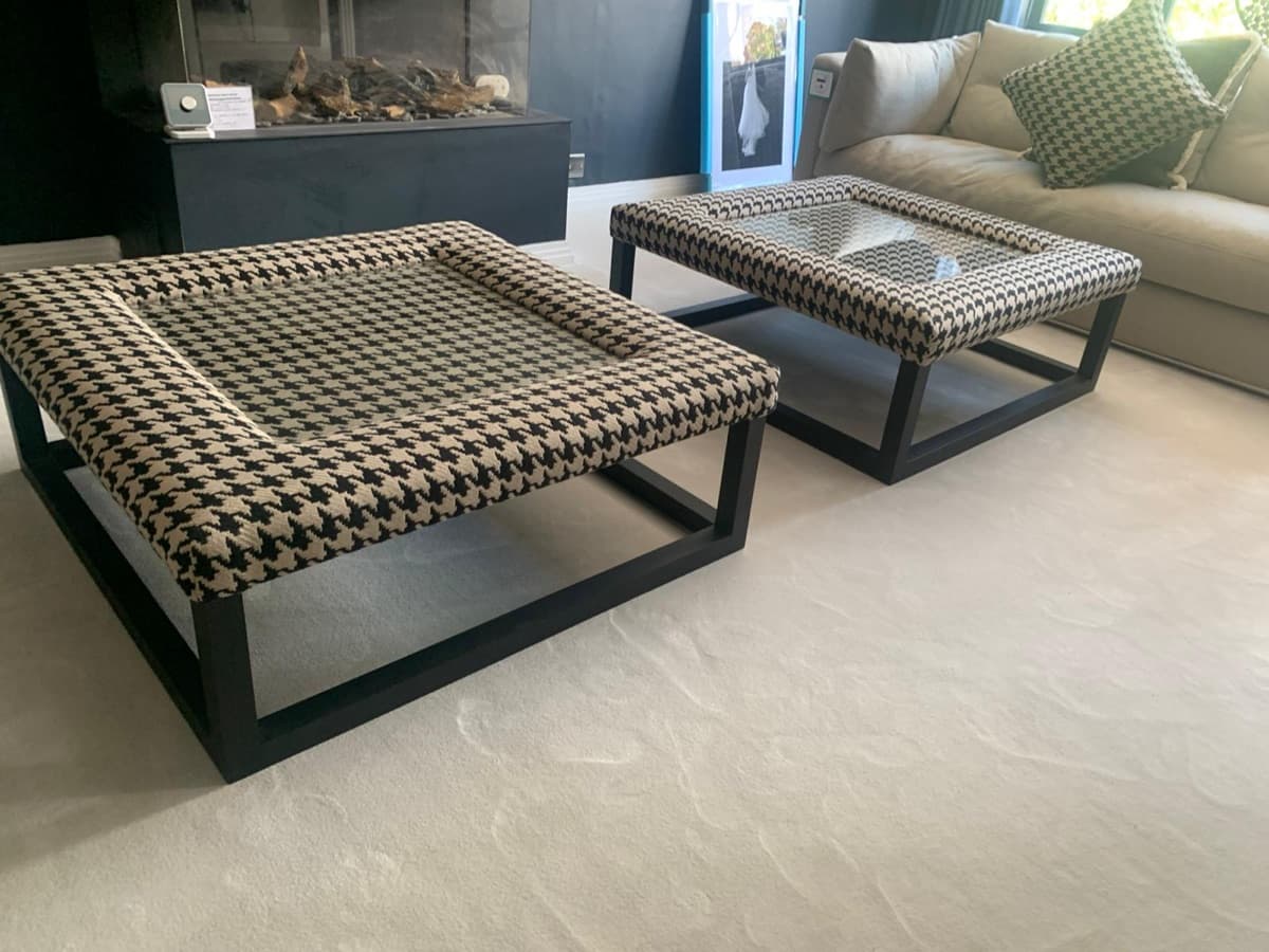 Wide Low-Profile Ottoman - Oakmont Footstool Gallery 2 Signature Footstool.