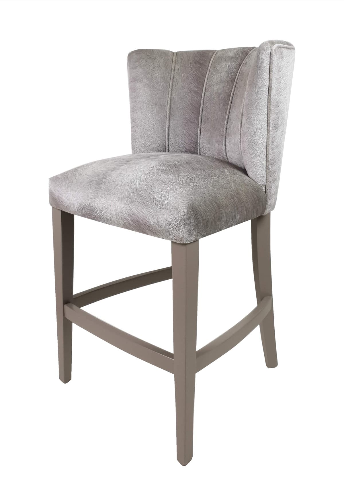 Nailhead Trim Barstool - Olivia Barstool FS