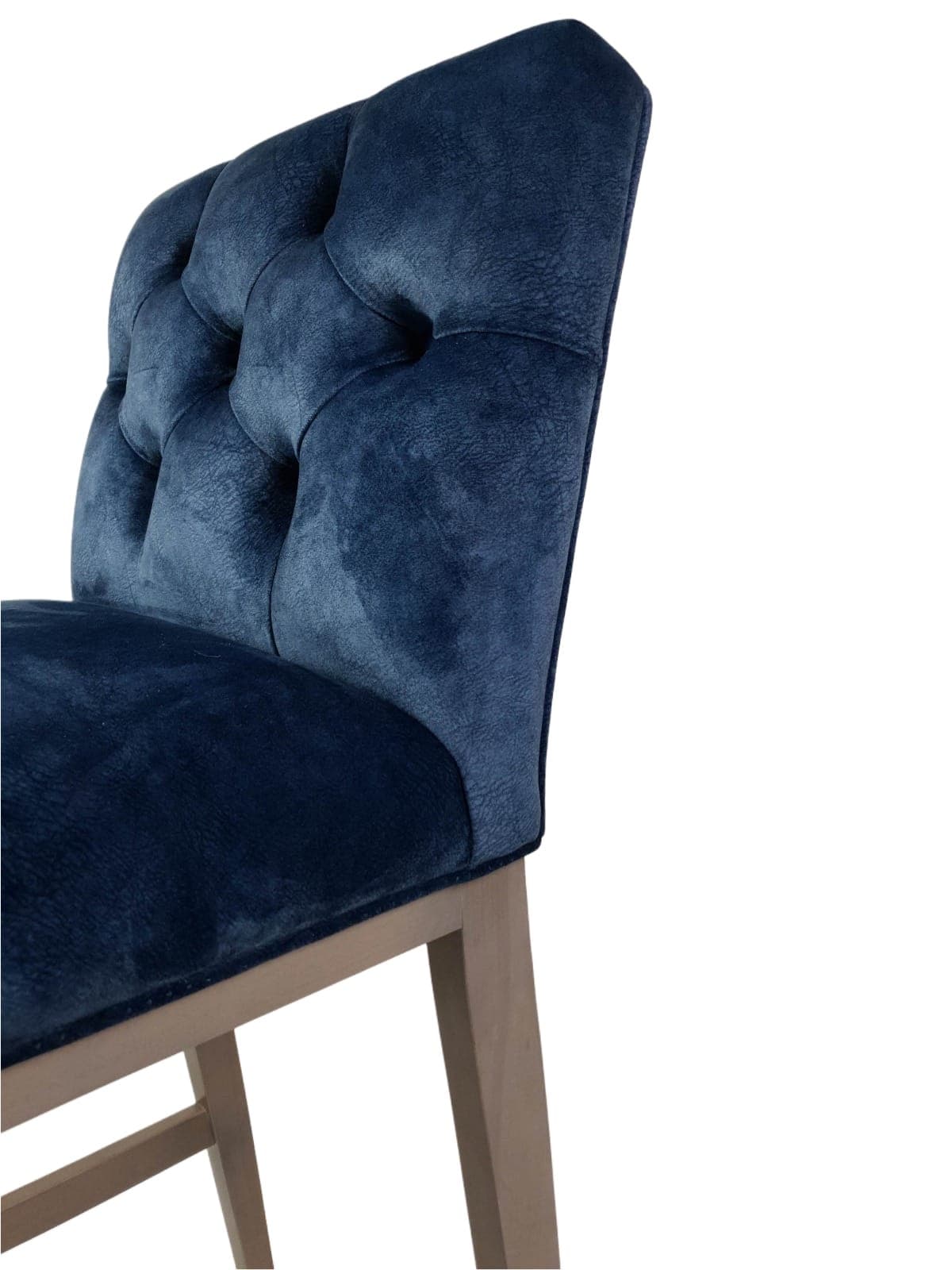 Button Back Barstool - Stock Barstool Close