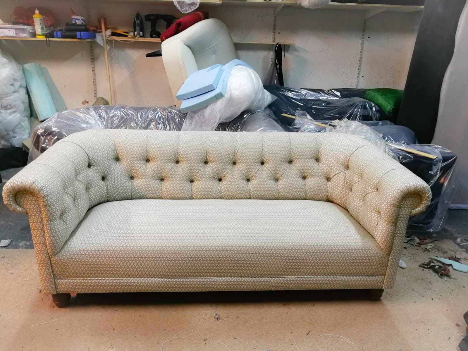 Reupholstery project 56