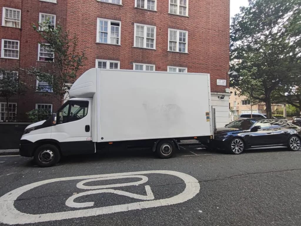 Kennington Upholstery collection and delivery van