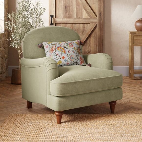 Beatrice Soft Tonal - Beatrice II Soft Tonal Chenille Armchair 1