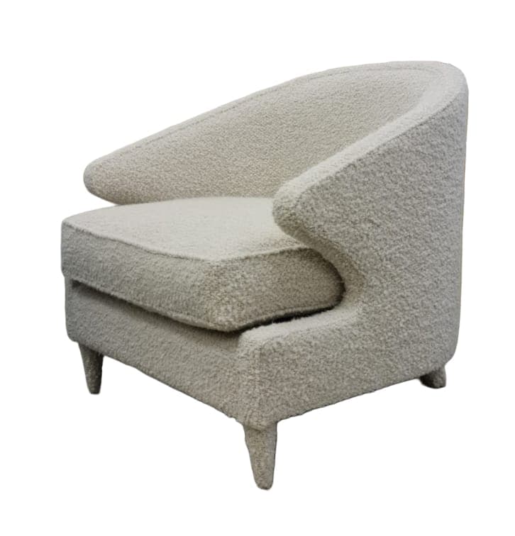 Curved Barrel Chair - Emily Occasional Chair 1 - Signature Furniture