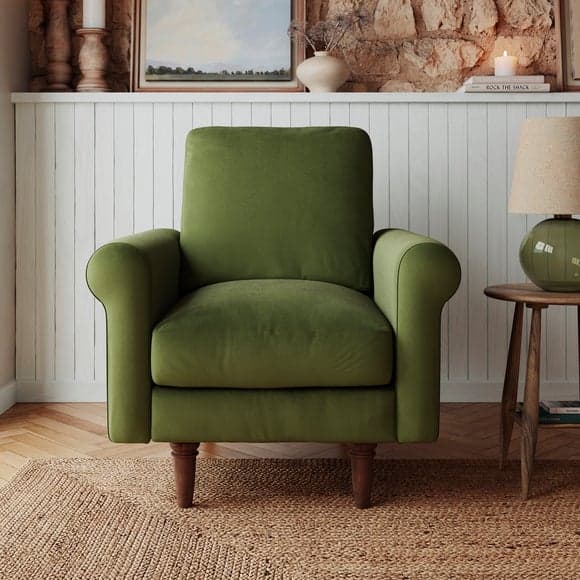 Maeve Velvet - Maeve Velvet Compact Armchair 1