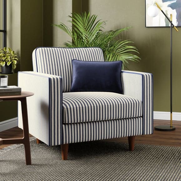 Zoe - Zoe Linford Stripe Armchair 1