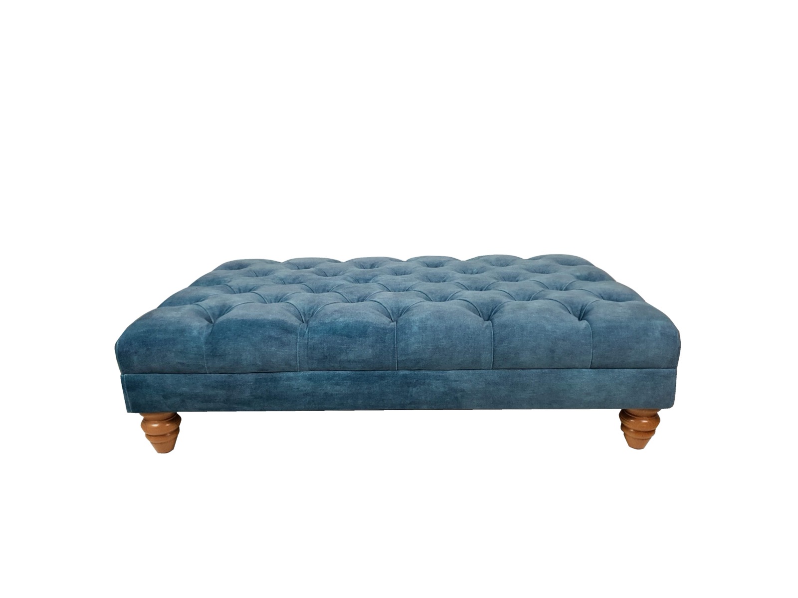 Amalfi ottoman delivered to a styled interior