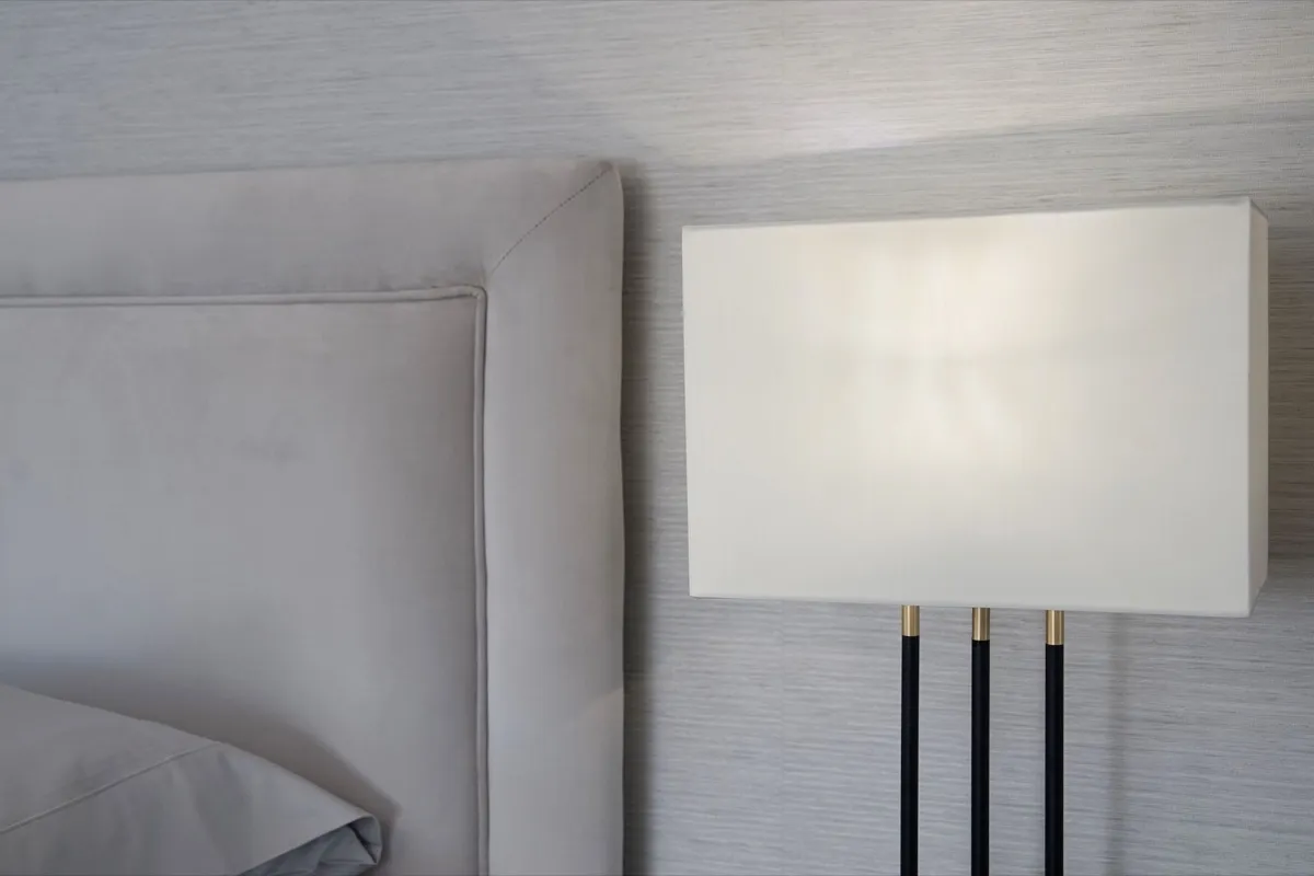 Border-Trim Headboard - Bordered Bed 2 Signature Furniture.