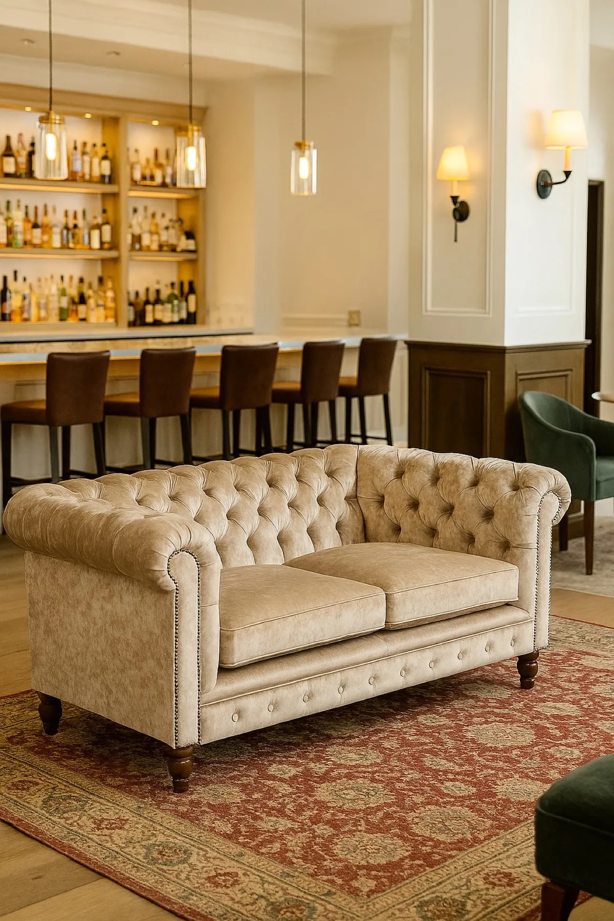 Club Chesterfield Sofa - Club Chesterfield Sofa 3 - Signature furniture