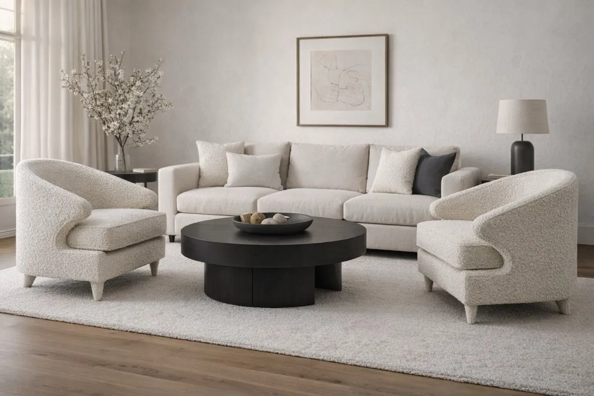 Curved Barrel Chair - Emily Occasional Chair 2 - Signature Furniture