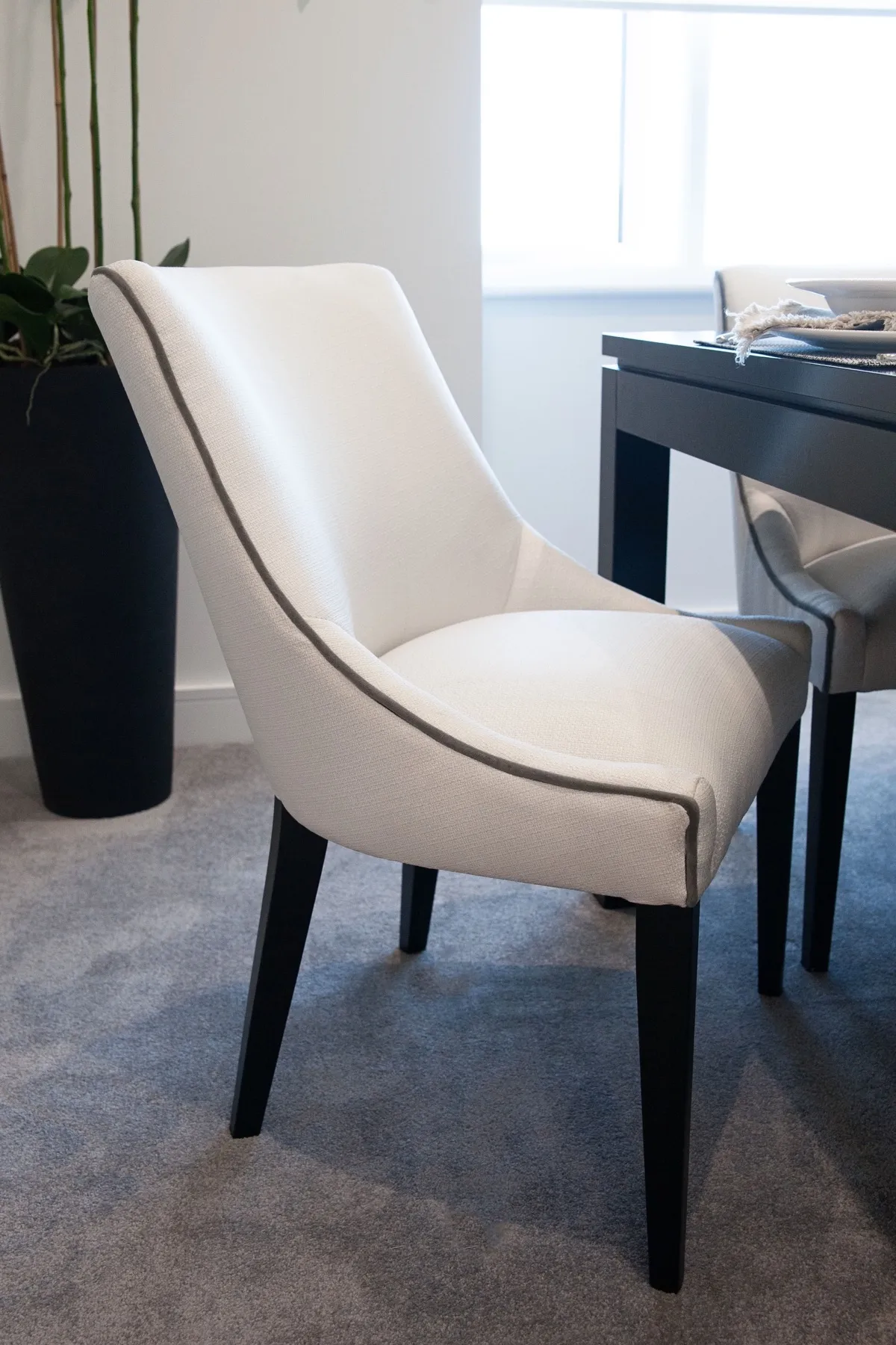 Storage Cube Ottoman Chair - Genoa Dining Chair (gallery) Signature Furniture.