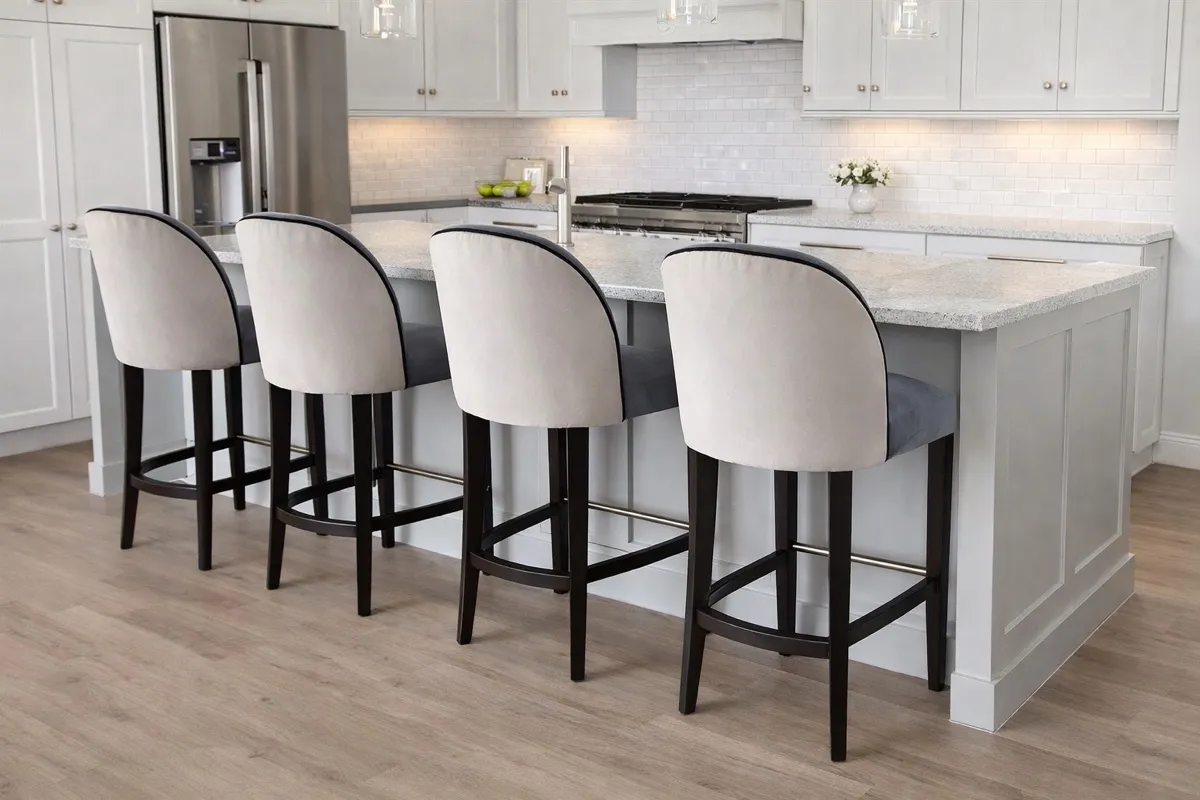 Barrel Back Barstool - Harrison Barstool Gallery