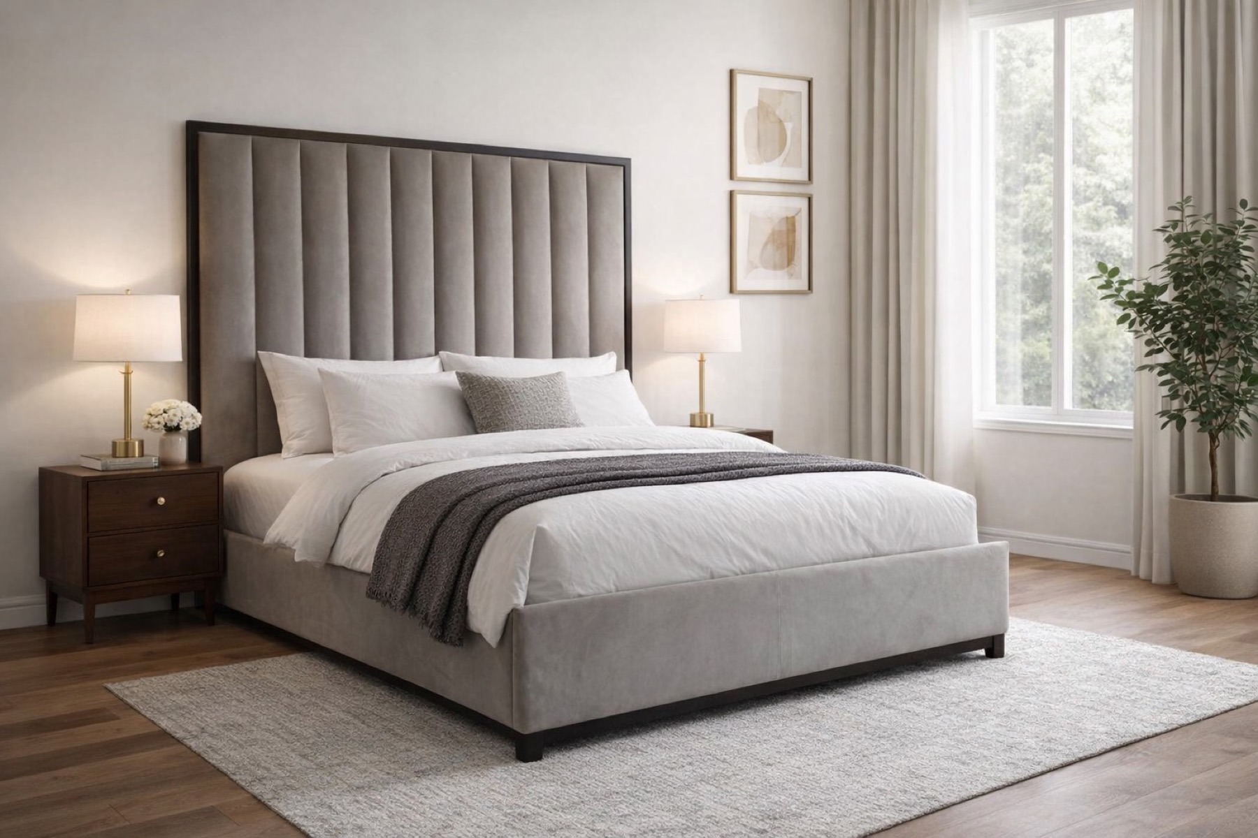 Scroll Arm Bed - Hutton Bed Gallery 3