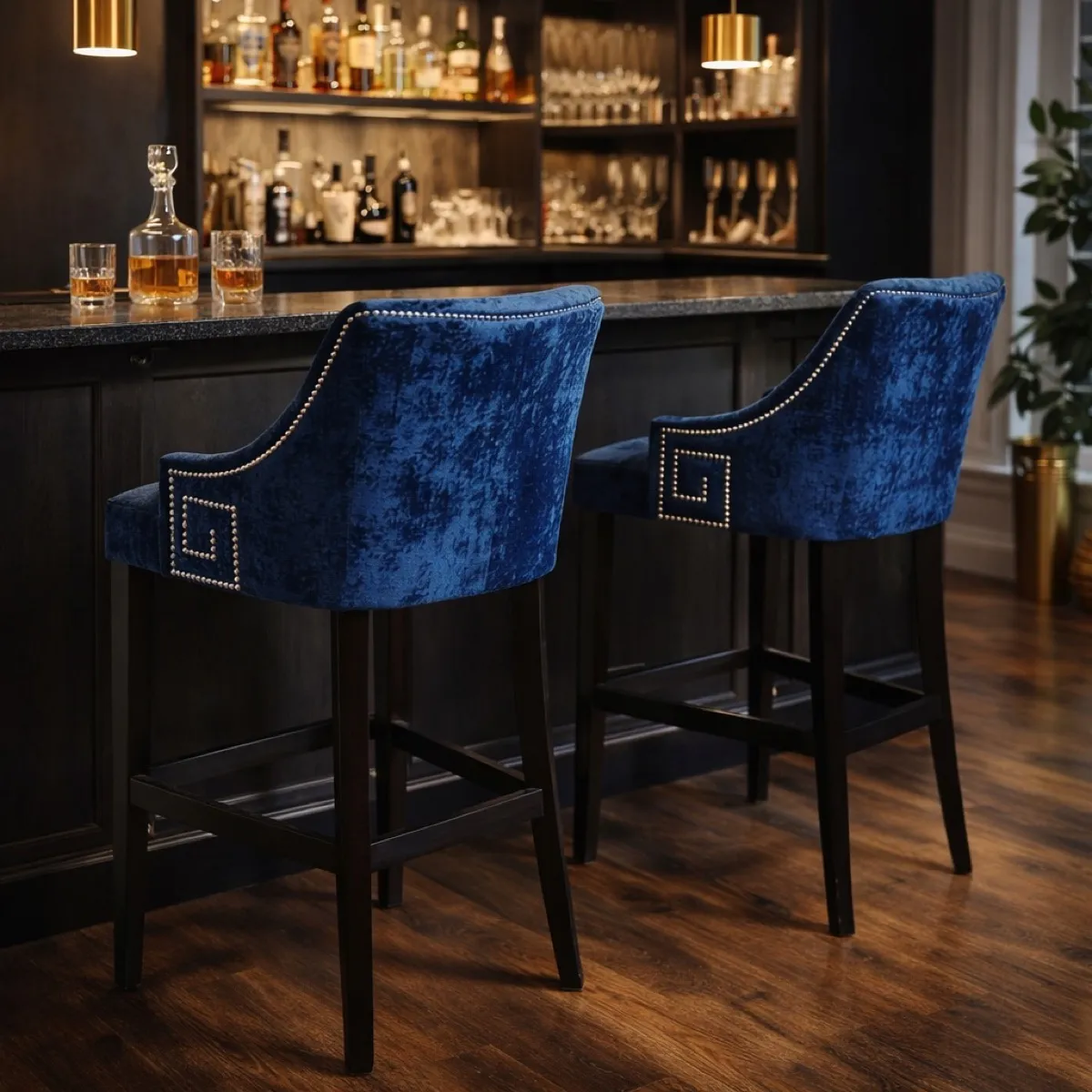 Low Slipper Barstool - Milan Barstool Gallery