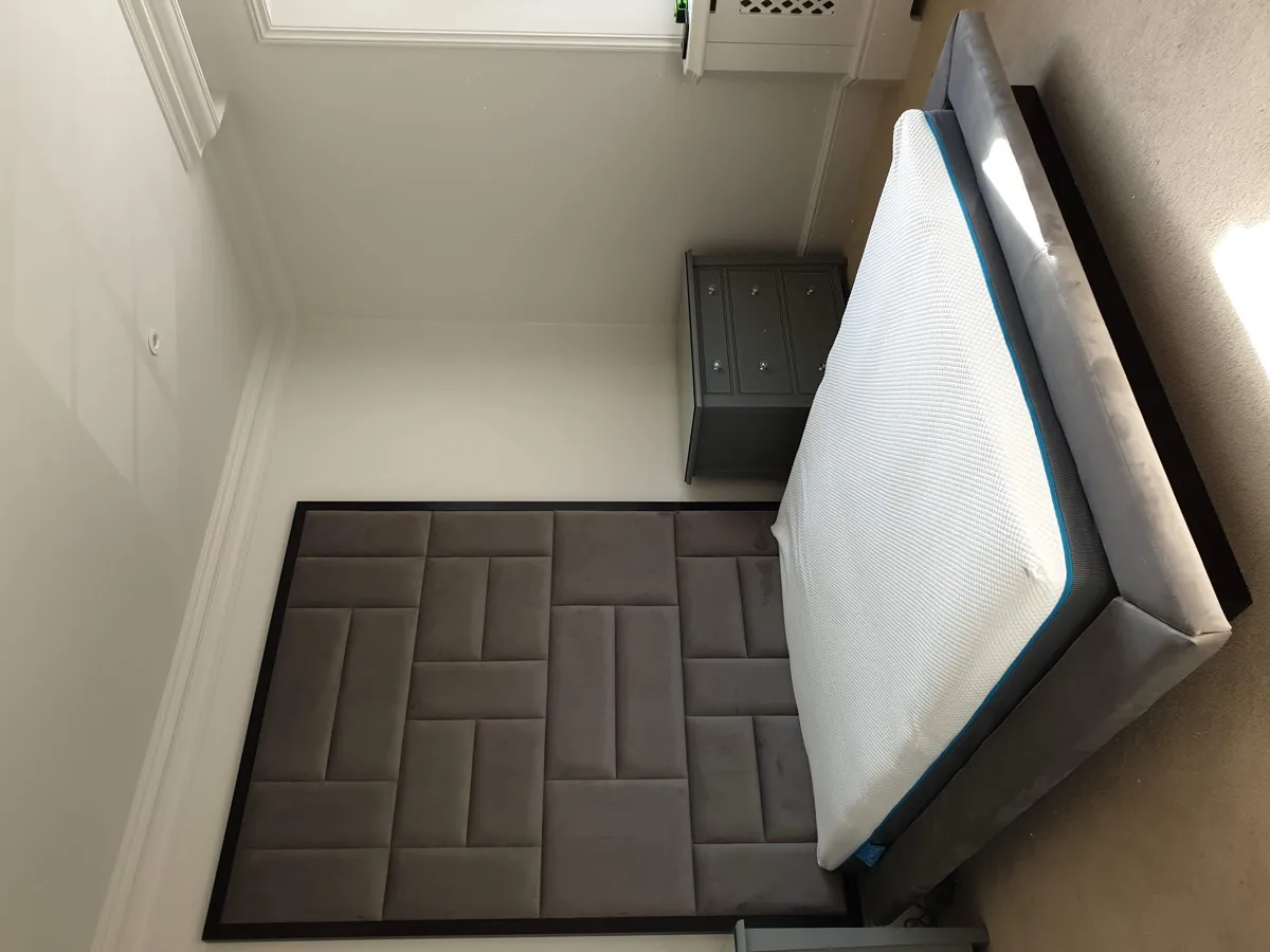 Mixed Panel Headboard - Mixed Paneled Headboard (Bespoke Size) Gallery Signature Furniture