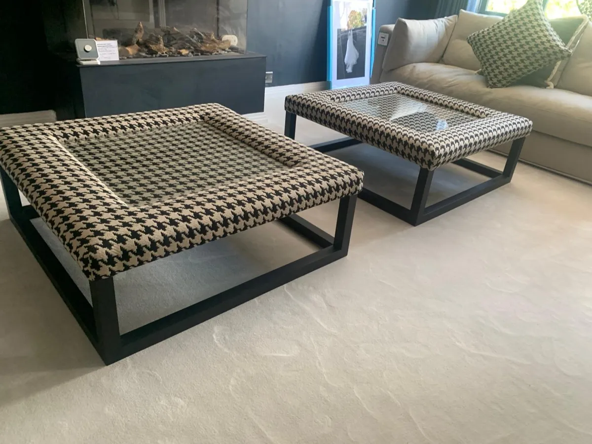 Wide Low-Profile Ottoman - Oakmont Footstool Gallery 2 Signature Footstool.