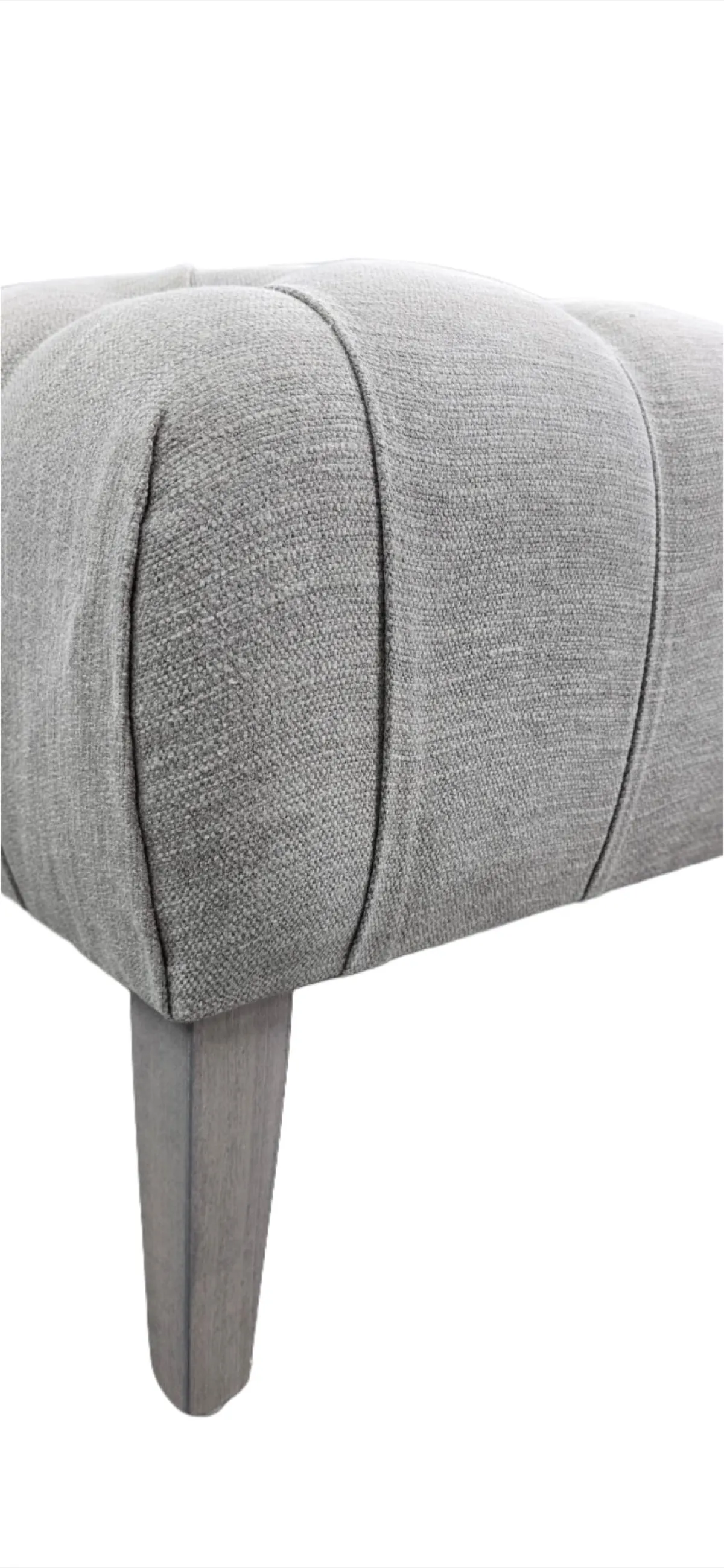 Classic Turned-Leg Footstool - Porchester Footstool Close 2 Signature Footstool.