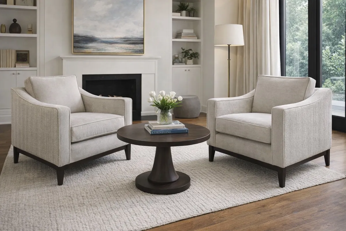 Sloped Arm Armchair - Sorrento Armchair Gallery