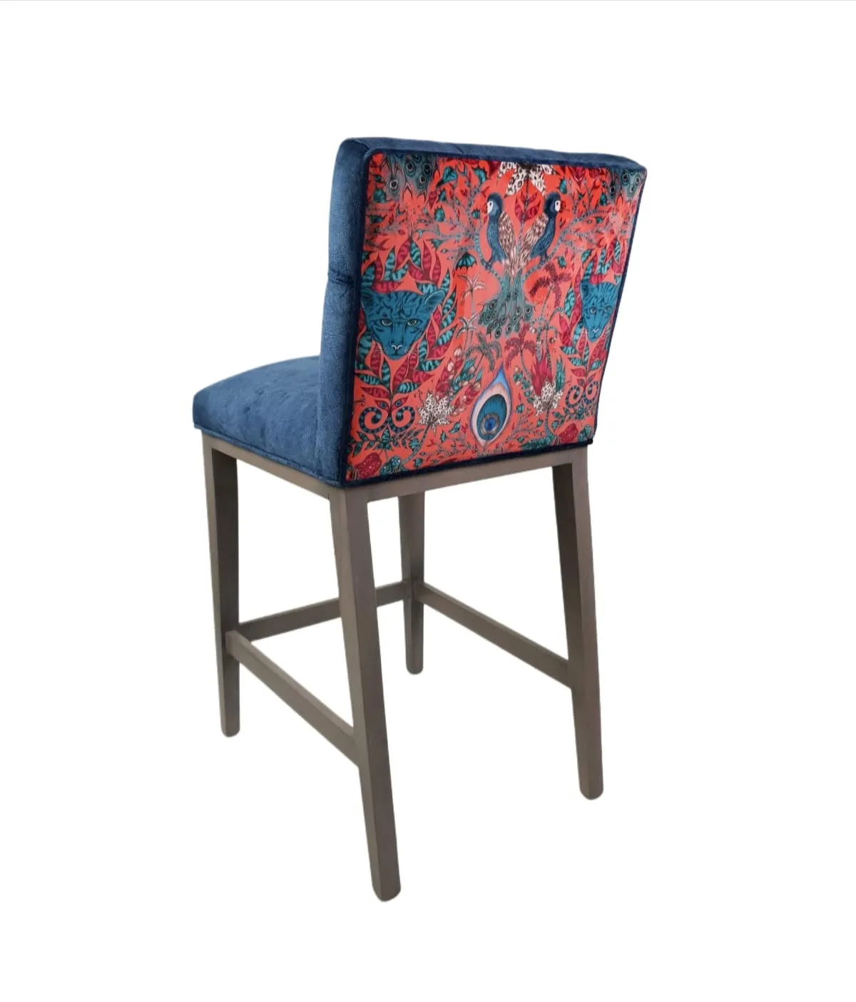 Button Back Barstool - Stock Barstool Back