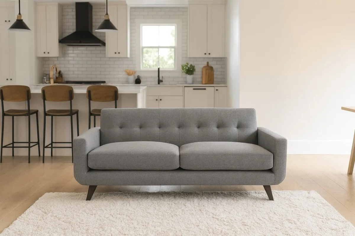 Mid-Century Button Sofa - Tate Sofa 2 - Signature Furniture